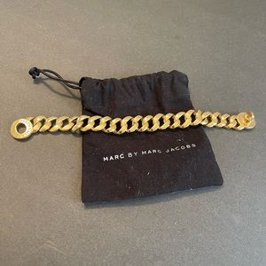 Marc by Marc Jacobs gold bracelet, fashion jewelry